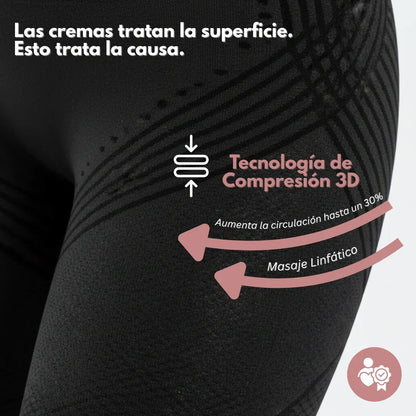 Elimina la apariencia de la celulitis en semanas con efecto moldeador 3D