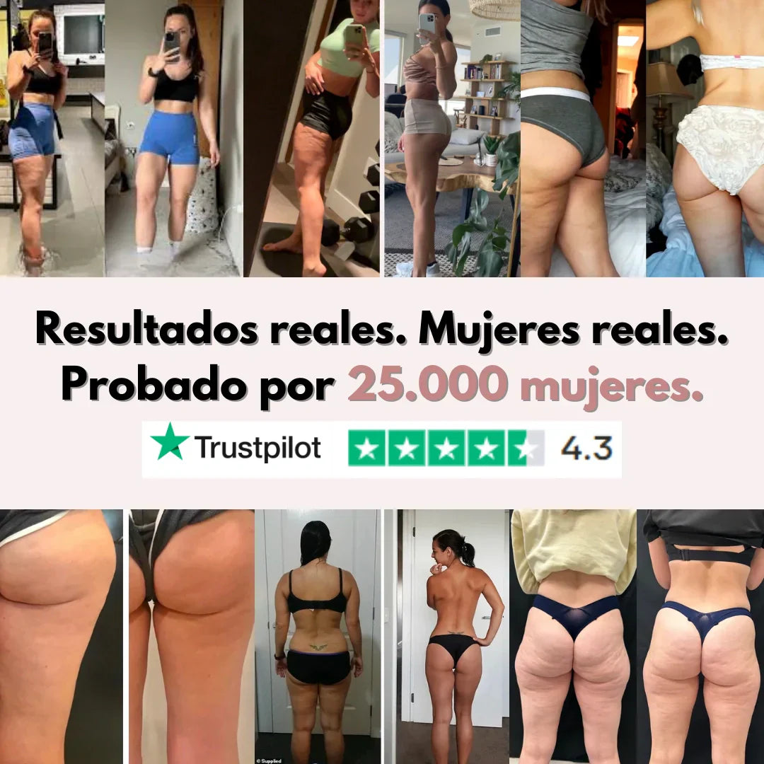 Elimina la apariencia de la celulitis en semanas con efecto moldeador 3D