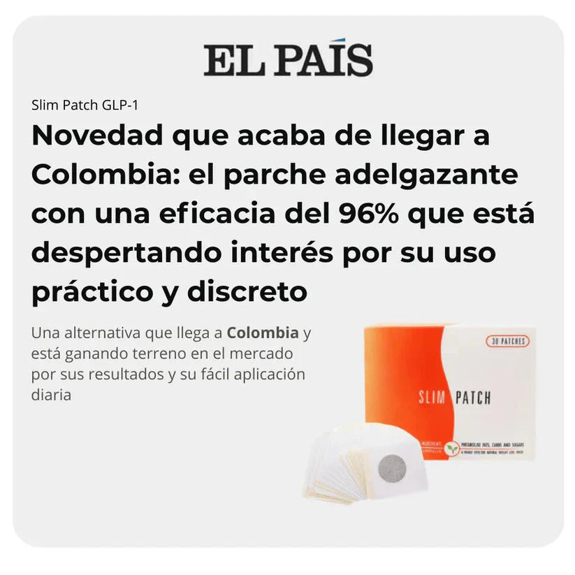 Slim Patch GLP-1 - Pack Adelgazante Natural - Producto Original
