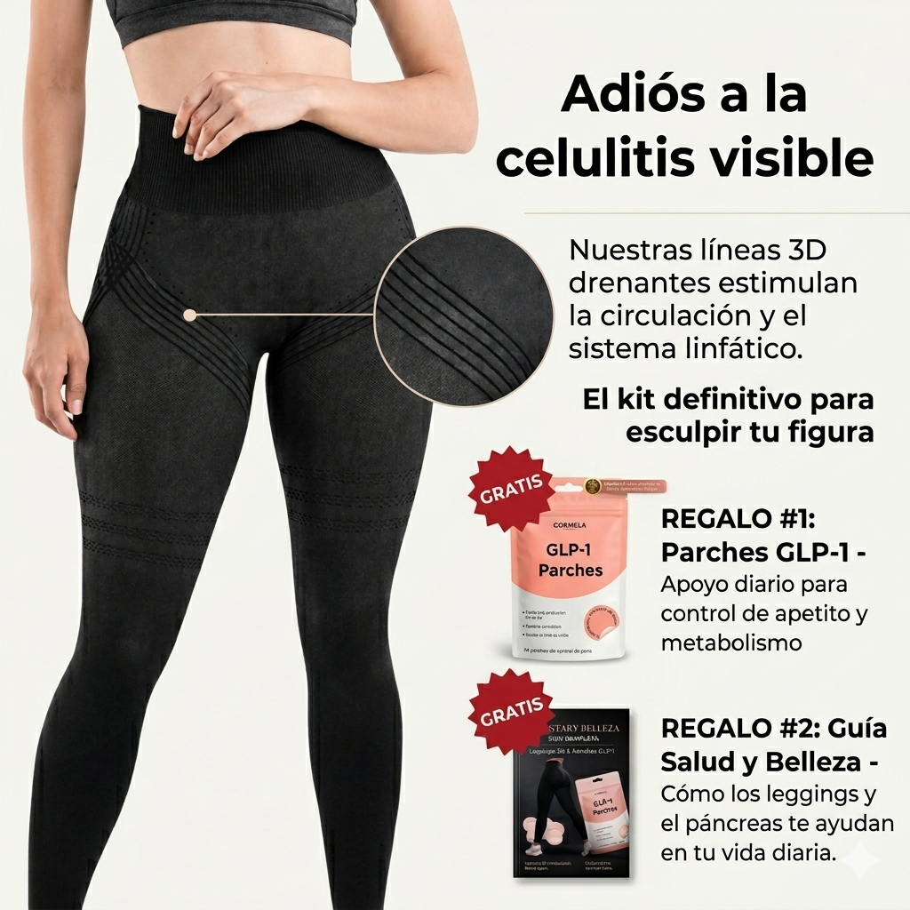 Leggings 3D Curvella Anticelulíticos Sculp 360™