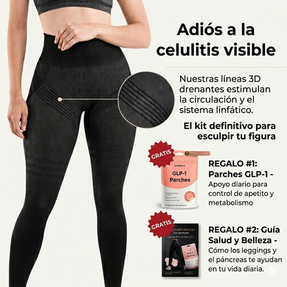Leggings 3D Curvella Anticelulíticos Sculp 360™