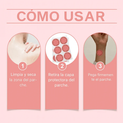 Parches GLP-1™ Reduce tu apetito y pierde peso de forma natural (Kit 30 parches)
